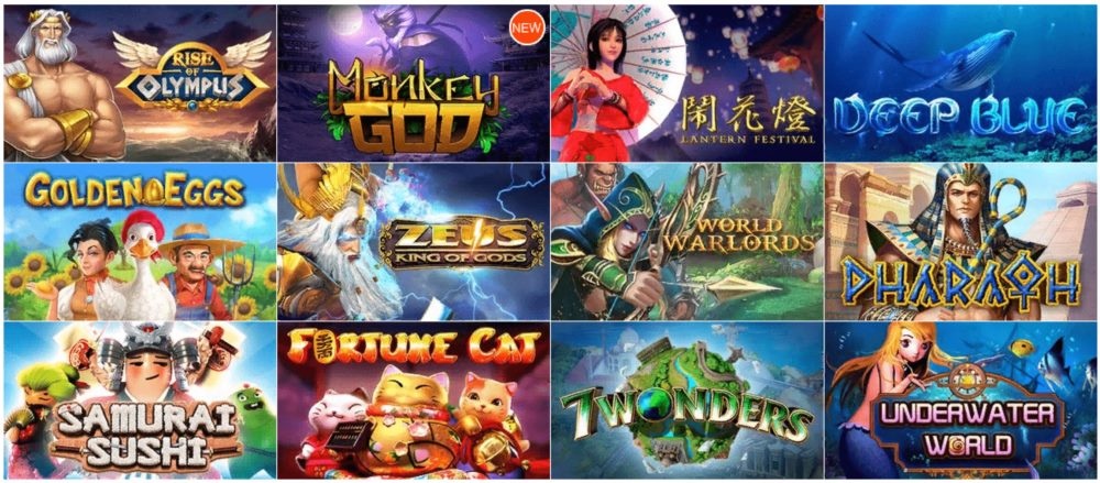 Коллекция игровых автоматов Play Fortuna casino для ПК и телефонов